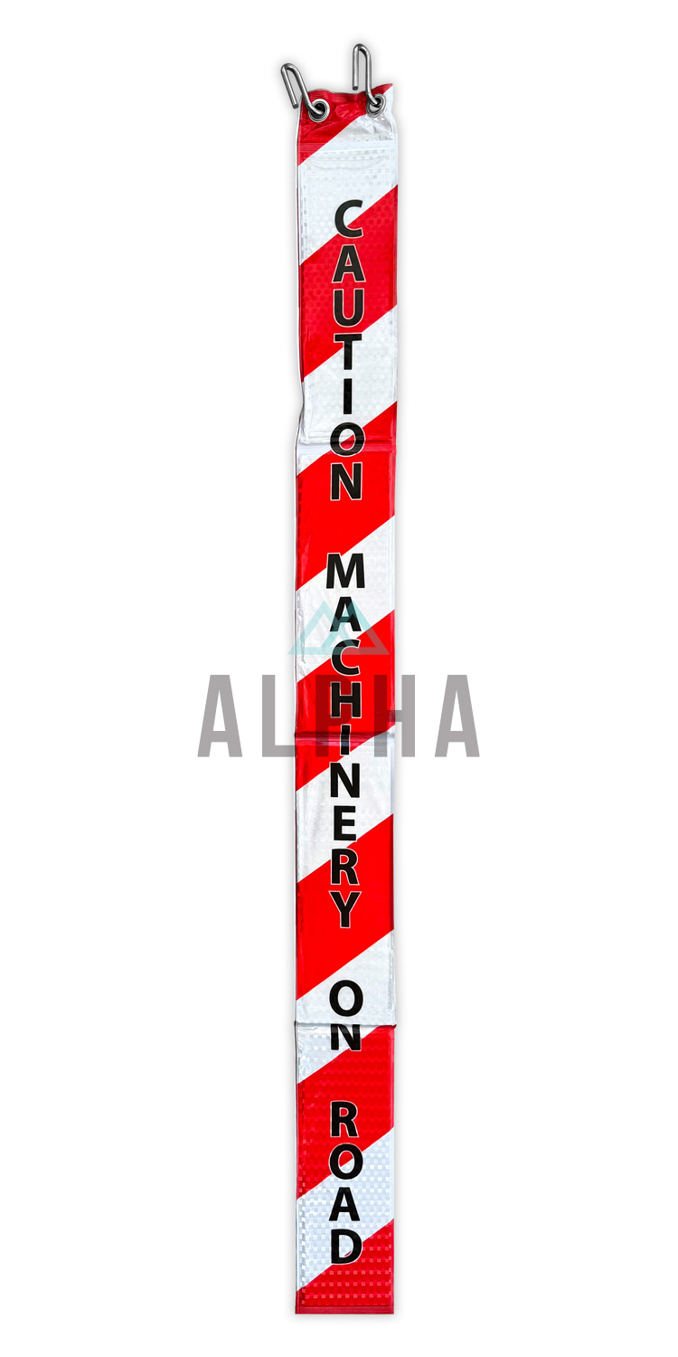 Caution Machinery On Road