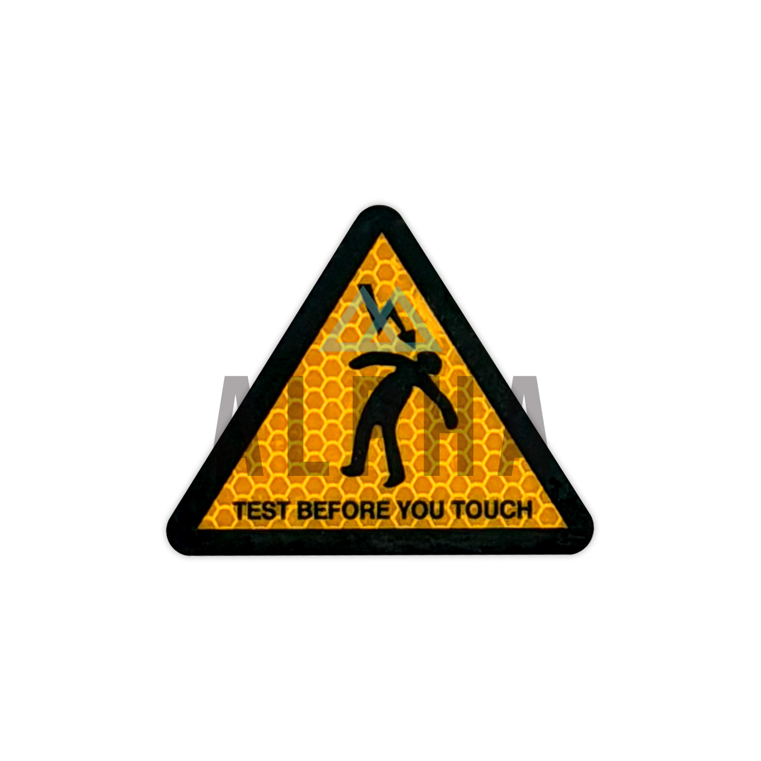 Test Before You Touch Decal